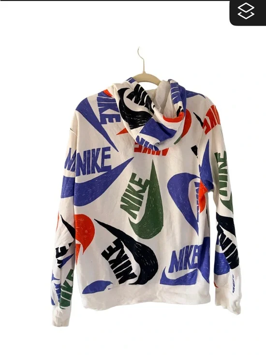Nike hooded sweatshirt size S men’s or oversized women’s - Picture 2 of 4